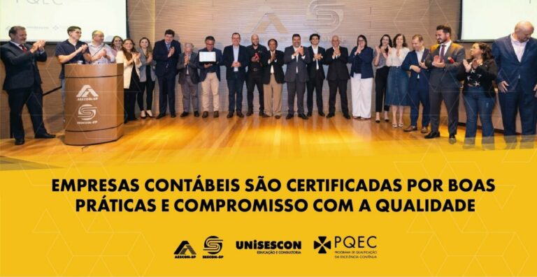 Empresas contábeis são certificadas por boas práticas e compromisso com a qualidade